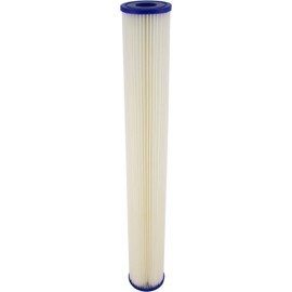 SpiroPure SP-R5-20 20x2.5 5 Micron Pleated Polyester Sediment Water Filter Cartridge SPC-25-2005 (Case of 20)