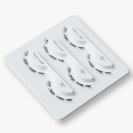 Pro Lash SoftWear Professionally Styled Lash Clusters - Seamless, Lightweight Lashes - 7-Day Cluster Eyelash Extensions - Waterproof Lashes Clusters - 3 Sets - Classic No. 01 Black