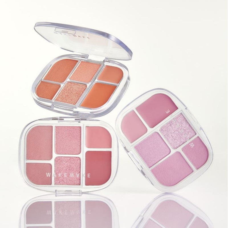 WAKEMAKE Soft Sheer Multi Palette - [SINGLE] 09 Rosy Pink