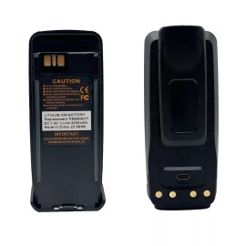 For Motorola PMNN4077 Li-ion Battery W/USB +Cable For XPR6350 XPR6550 Two Way Radio 3200MAh
