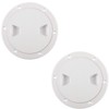 YaeMarine 2 Packs 4" Boat Deck Cover, Round Inspection Hatch,