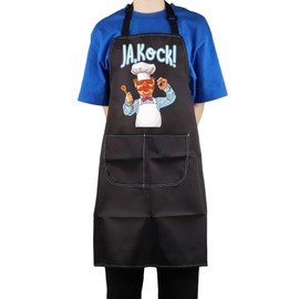 CMNIM Swedish Chef Cooking Apron JA Kock Kitchen Apron Yes Chef Gifts TV Show Fan Adjustable Apron for Chef Cook Food Meal (Kock Apron)