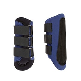 Dover Saddlery All-Purpose Galloping Boots, Size X-Large, Navy