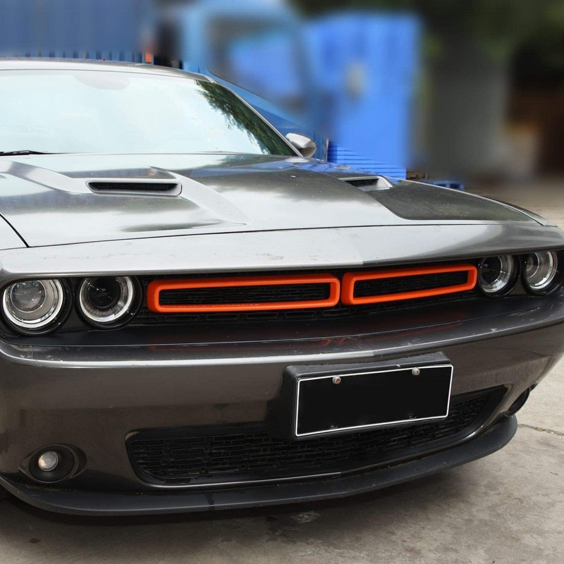 Voodonala for Challenger Front Grille Radiator Grille Inserts Grillwork Trim