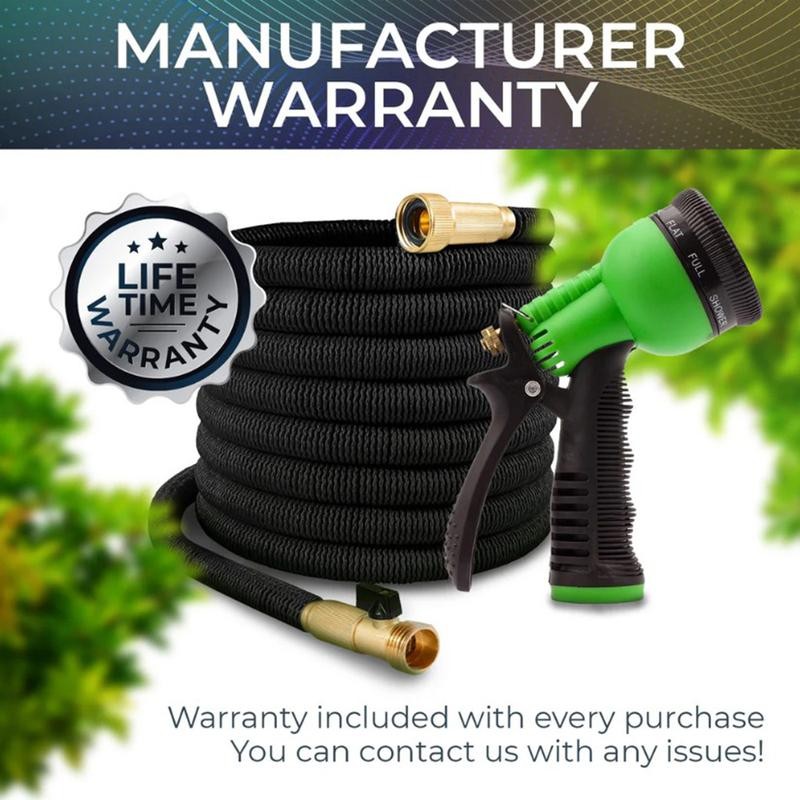 50 75 100ft HEAVY DUTY 4X Stronger Deluxe Expandable Flexible