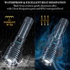 Weoxi Super Bright Rechargeable Flashlights 2400.000 High Lumen, Powerful LED