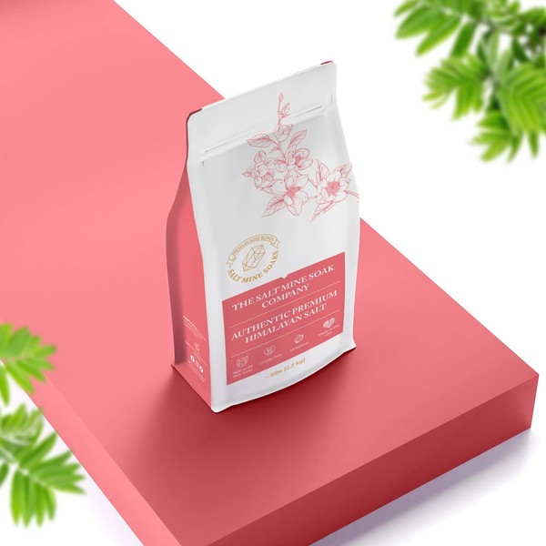 Rose Authentic Premium Himalayan Coarse Grain (2mm) Bath Salt Soak