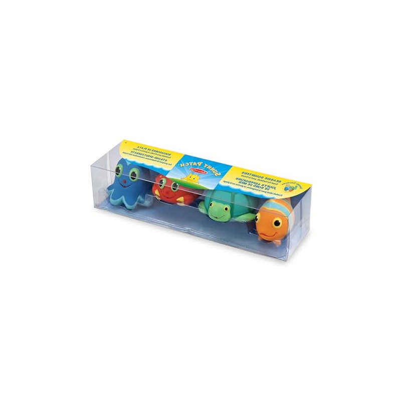 Melissa Doug Rociadores De Playa Seaside Sidekicks, 4 Piezas