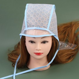 9pcs Highlight Cap for Hair Coloring, Disposable Highlighting Caps for Dying Hair, Hair Dye Cap with Holes Salon DIY Hairdressing Kit(Blue)