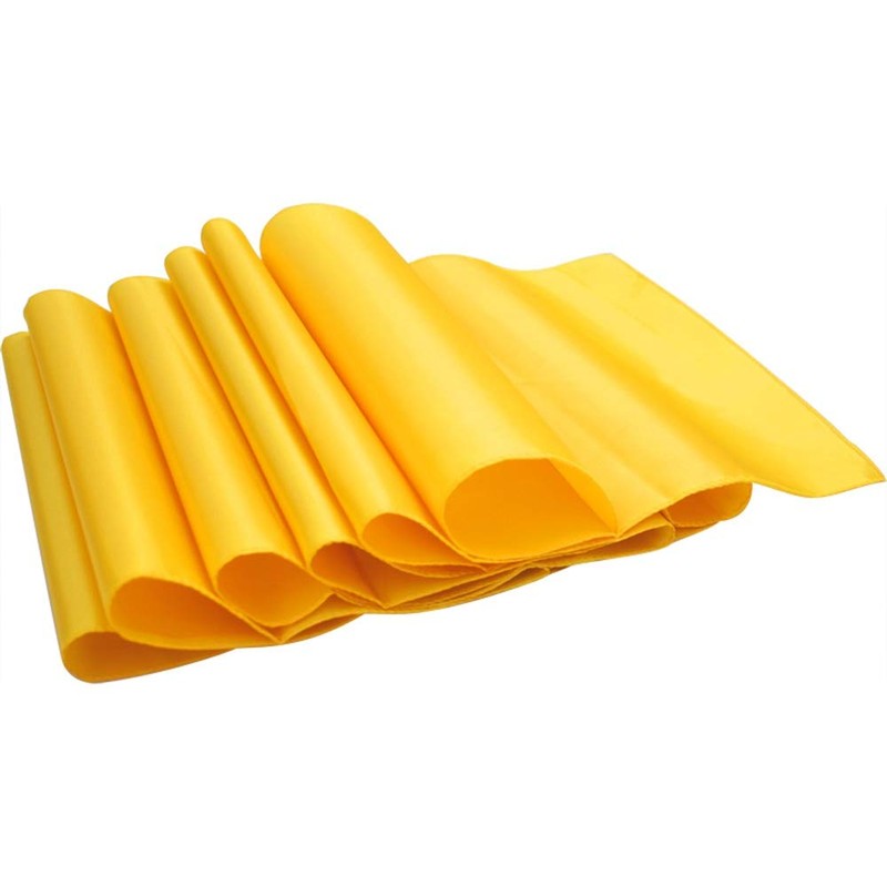 Time to Sparkle 10 Pack Satin Table Runners 12"x108"inch Chair