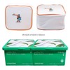 Innisfree Green Tea Daily Moisture Soothing Mask (30 sheets) 2pcs + Play Green Cosmetic Pouch (Yellow) / 이니스프리 그린티 데일리 수분 진정 마스크 (30매) 2개+플레이그린 화장품 파우치 (옐로우)