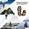 Unigear Mountain Shoe Crampons, Ice Spikes, Snow Chains, Stainless Steel