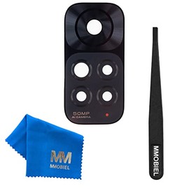 MMOBIEL Back Rear Camera Glass Lens Replacement Compatible with Xiaomi Redmi Note 11-6.43 inch - 2022 - Incl. Double Sided Adhesive, Tweezer and Cloth