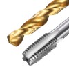 sourcing map Tap and Drill Bit Set, 1pcs 5/8-11 UNC