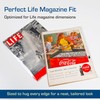 BCW Life Magazine Bags -1 Pack of 100 | Crystal