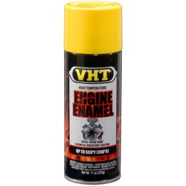 VHT (ESP128007-6 PK) Gloss Yellow High Temperature Engine Enamel - 11 oz. Aerosol, (Case of 6)