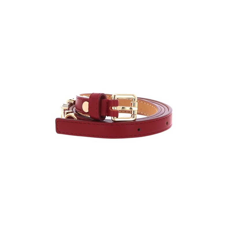 VALENTINO Emma Winter Belt W110 Rosso / Oro - Can