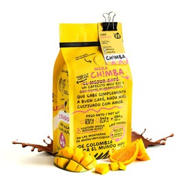 MERA CH!MBA Ground Coffee - Colombian Coffee for Coffee Lovers - Arabica Coffee Ground, Single Origin, Smooth, No Bitter, Medium Acidity, Brew with French Press or Coffee Maker - 454g