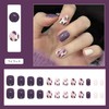 NIUANIUA Nail Tip, Short, False Nails, Cute, Round Tip, Fashion,