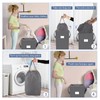 MCleanPin 210L Laundry Hamper Collapsible with 2 Washable Laundry Bags,