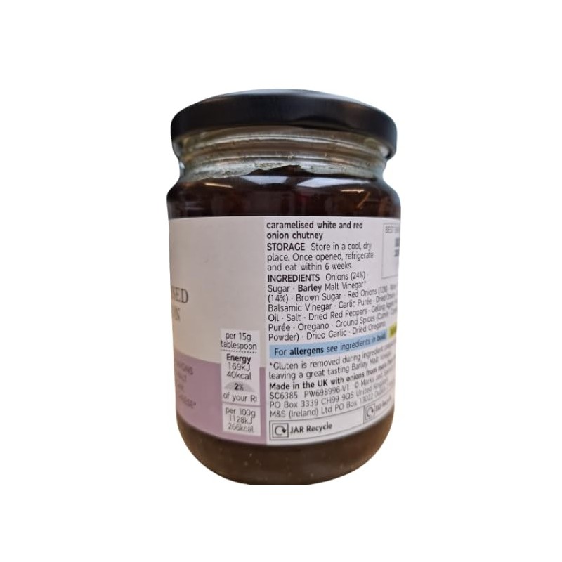 M&S Caramelised Red Onion Chutney 330g - 3 Pack