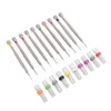 10 Pieces Flat Slotted Screwdriver Kit Professional Watch Slotted Screwdriver