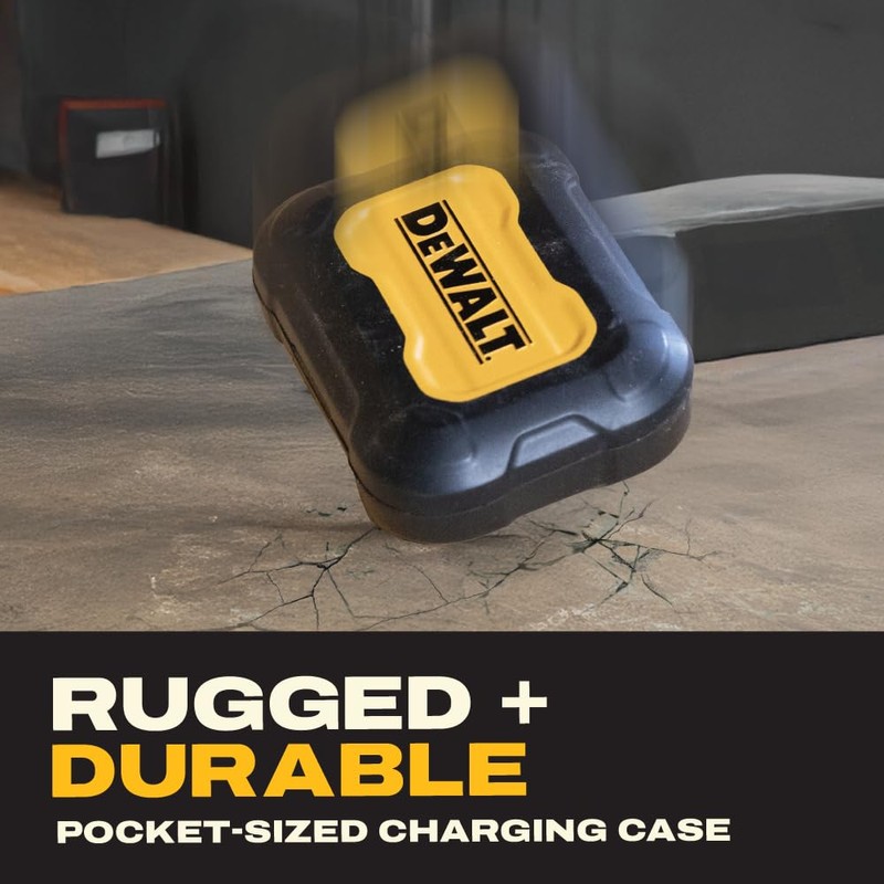 DEWALT Heavy Duty Open Ear Headphones, Bluetooth 5.3 Wireless Earbuds