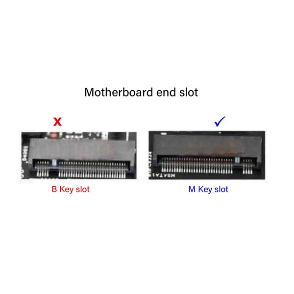 Annadue M.2 to SATA3.0 Adapter Card, 6 Port Expansion Card,