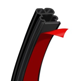 FengleAuto Car Weather Stripping Kit for Automotive Door Seal, Rubber Seal Strip for Car Doors, Soundproof Weatherstrip for Windows, Universal Car Accessories for SUVs, Trucks (39.36 Feet (12M))