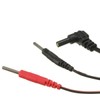 Vogueing Tool 1 Pair Tens/EMS Standard Electrode Lead Wires Jack