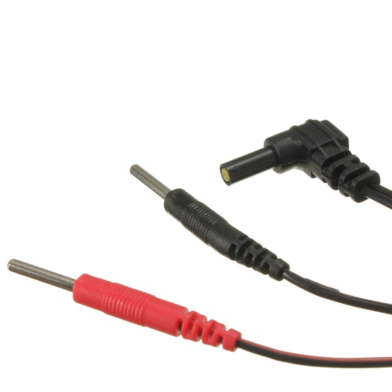 Vogueing Tool 1 Pair Tens/EMS Standard Electrode Lead Wires Jack