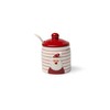 Excelsa Snowman 250ml Ceramic Sugar Bowl with Spoon