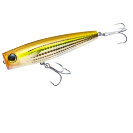 YO-ZURI (ヨーヅリ) Saltwater Lure 3D Inshore Popper Floating 90mm Color: Yellow Mallet