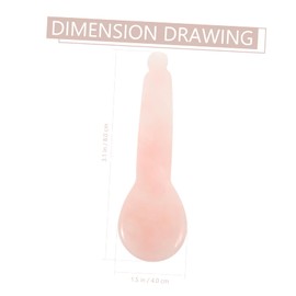 OHPHCALL Jade Gua for Body and Face Massage Natural Trigger Point Therapy Tool Improves Circulation and Skin Nutrient Absorption Friends and