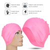 Swim Cap, Comfortable Fit to Protect Your Ears, Shedding Prevention,