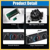 REPAIROCK HVAC A/C Heater Climate Control Panel Switch for Jeep