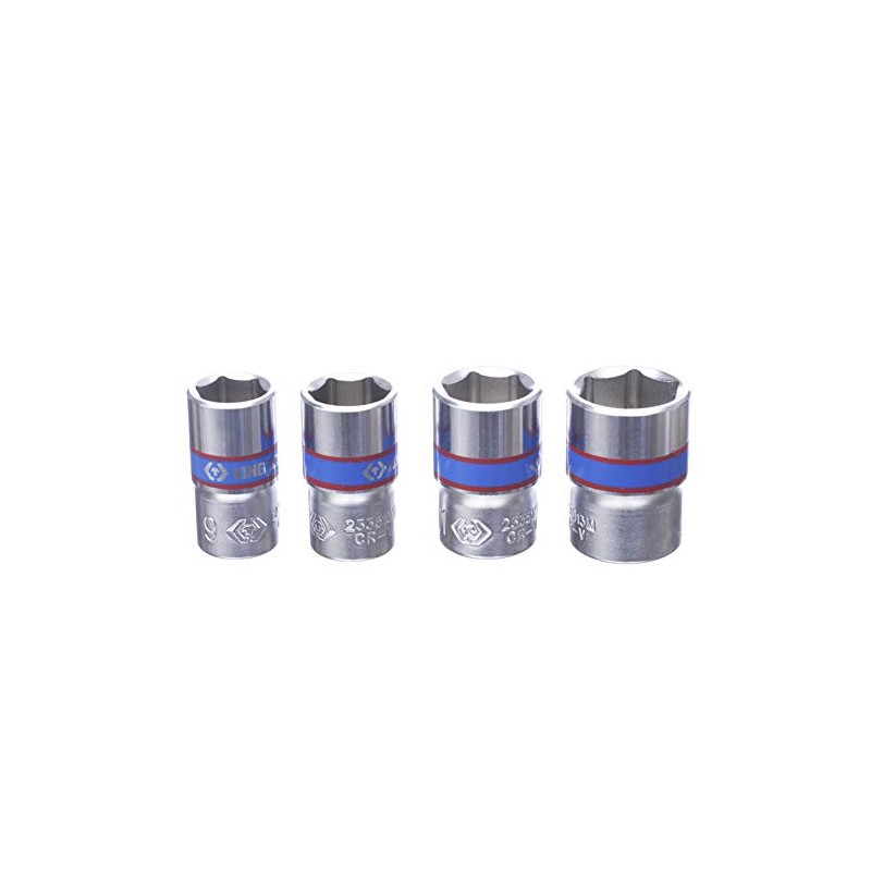 king tony 2509MR Set of Metric Sockets on Rail, Set