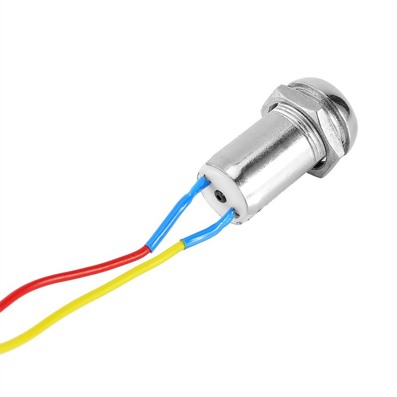 2 Wire Ignition Key Switch Lock, Keenso Motorcycle Ignition Starter
