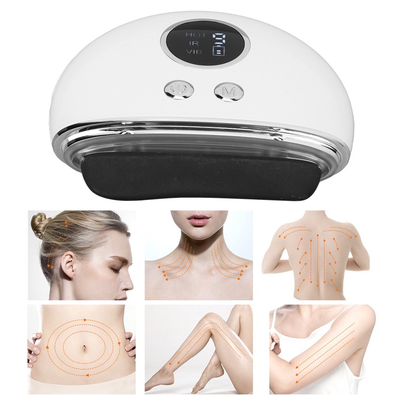 Stone Gua Sha Instrument Protective Multifunctional Scraping Massage Facial Tool
