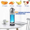 Portable 500ml Hydrogen Rich Water Bottle Alkaline Generator LED Healthy