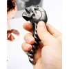 Skull Head Bottle Opener,Durable Stainless Steel Halloween Gifts, Ergonomic Spine