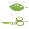 Herb Scissors, Multipurpose Kitchen Shears 5 Stainless Steel Blade with