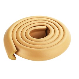 Edge And Corner Protector, 2M L Shape Baby DIY Proofing Guard Coverage Safety Bumper Edge Corners For Child Safety, Furniture Protect (Dark Yellow)