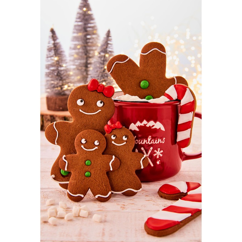 Birkmann 1010699610 Gingerman Cookie Cutter, 12 cm, Plastic, Grey, 5