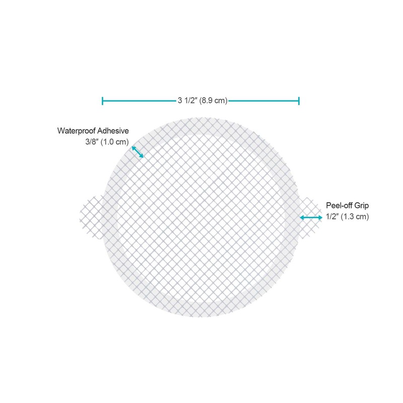 Aire Allure, 50 Pack, Disposable Shower Drain Hair Catcher Mesh