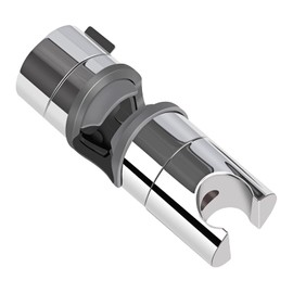 TOPOOMY Shower Hook, Shower Holder, Shower Head Holder, Strong Suction Cups, Attaches to Bath, Firmly Fixed, Angle Adjustable, Universal, No Drilling & Screwing, Easy Installation, Compatible with 7.1 - 1.0 inches (18 - 25 cm) Slide Bar (7.1 - 1.0 inches (18 - 25 cm) (B))