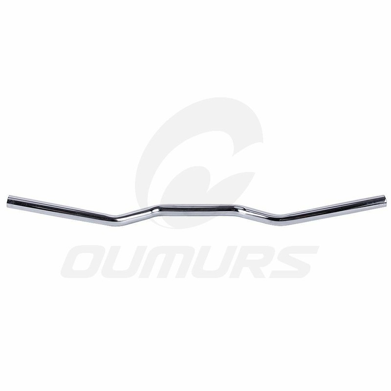 OUMURS 1" Chrome Tracker Handlebars Drag Bar For Harley Sportster