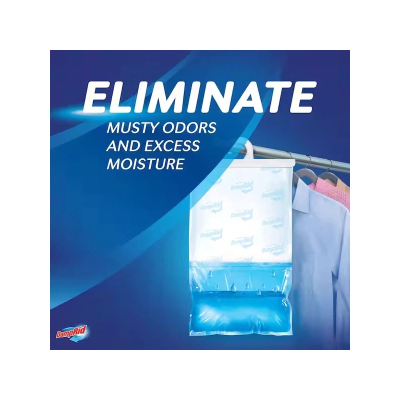 DampRid 12-Pack DampRid 15.4 Oz. Fragrance Free Hanging Moisture Absorber,