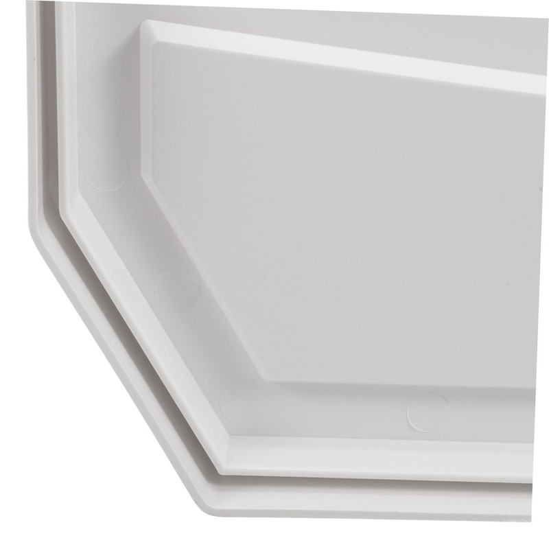 DOITOOL Gutter Downspout End Covers Plastic Gutter End Caps Leakproof