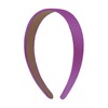 Motique Accessories 1 Inch Satin Hard Headband (Violet)
